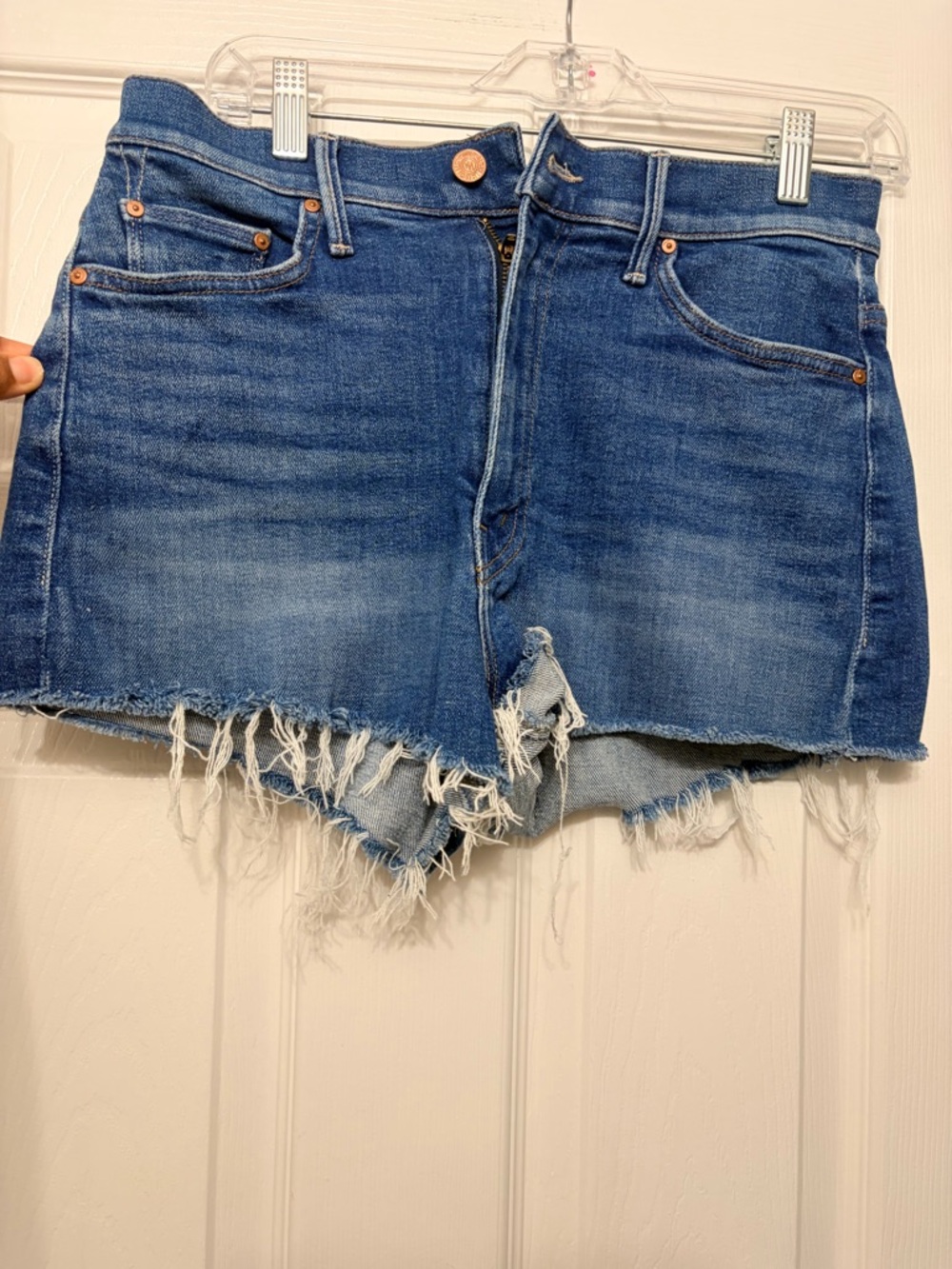 MOTHER The Easy Does It Short in Briefly Gorgeous. Size 30. - Picture 2 of 7